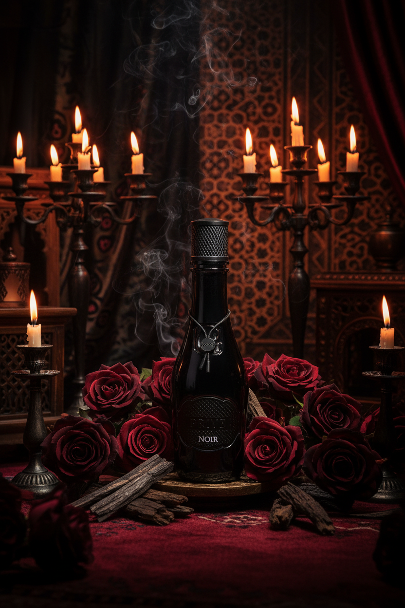 Riiffs Prive Noir Eau de Parfum 100ml - Lifestyle editorial árabe oscura