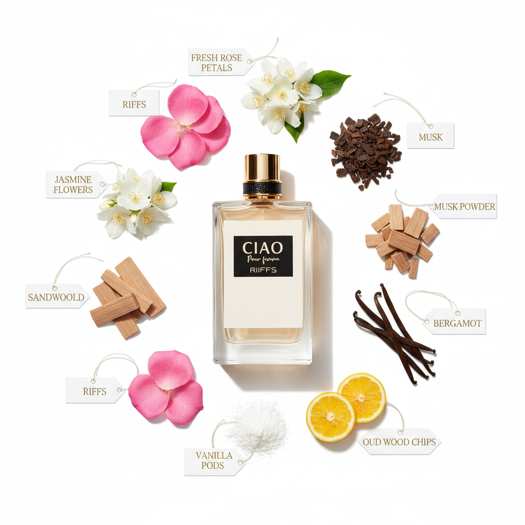 Riiffs Ciao Pour Femme - Notes on White